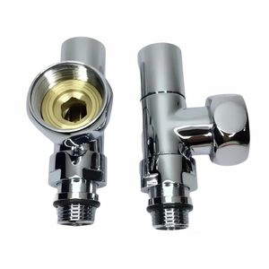Кран для полотенцесушителя 3/4″Mx1″F VIEIR (VR2045B)