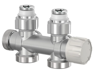 Комплект VARIODESIGN SIMPLEX с кожухом и термоголовкой хромированного цвета (F12161)