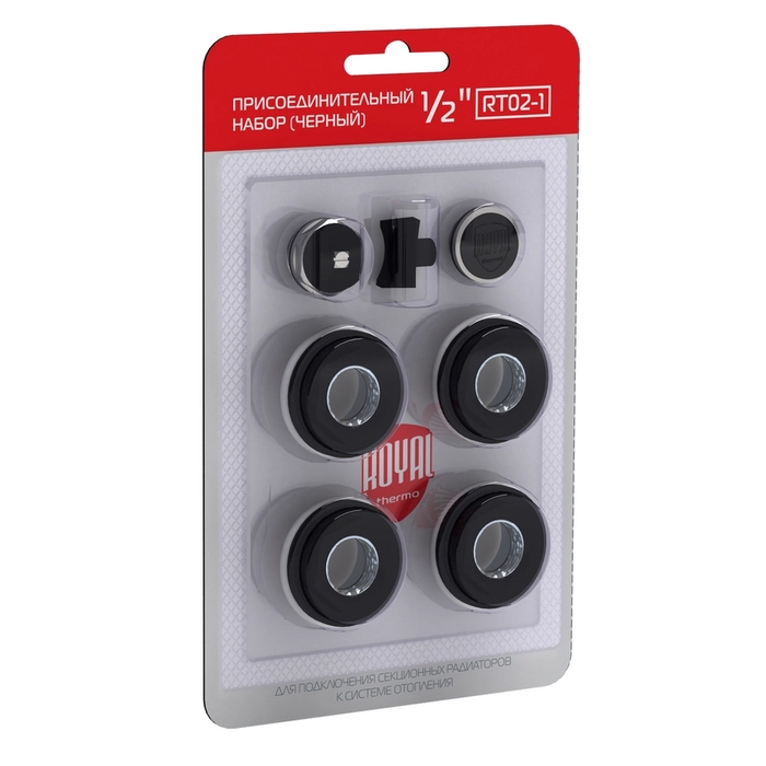 Присоединительный набор Royal Thermo (Noir Sable)