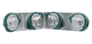 Уголок 90° с монтажными гайками VIEIR (VPG105)