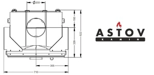 Топка ASTOV ПС 5574