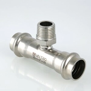 Тройник пресс с наружной резьбой Valtec (VTi.933.I)