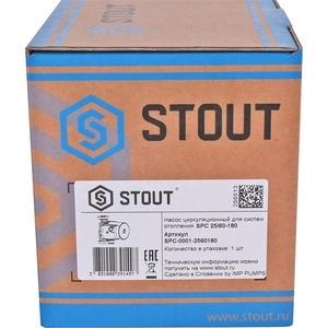 Насос циркуляционный STOUT mini 25/40-180 (SPC-0002-2540180)