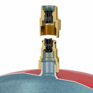 Клапан Flamco FlexFast 3/4" для подключения расширительного бака