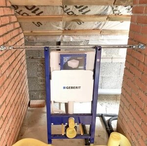 Комплект крепления инсталляции в боковые стены