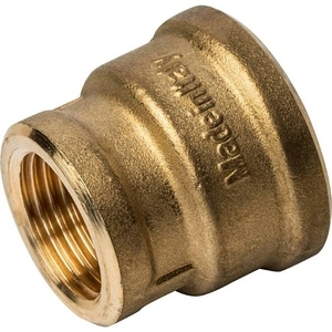 Муфта переходная ВВ STOUT ЛАТУНЬ (SFT-0005)