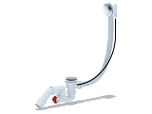 Перелив полуавтомат с регулируемым сифоном АНИПласт EM421 580 мм с переходной трубой 45 градусов 40х50 мм (EM421)