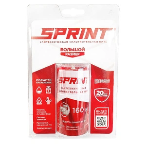 (61057) Уплотнительная нить Sprint 160м бокс, блистер