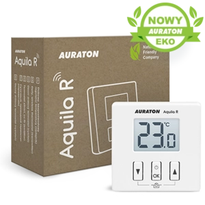 Беcпроводной регулятор температуры AURATON AQUILA R 200 R WIRELESS, для 8D RTH