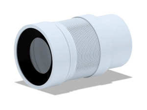 Удлинитель гибкий для унитаза АНИПласт K821 выпуск 110 мм 190-370 мм (K821)