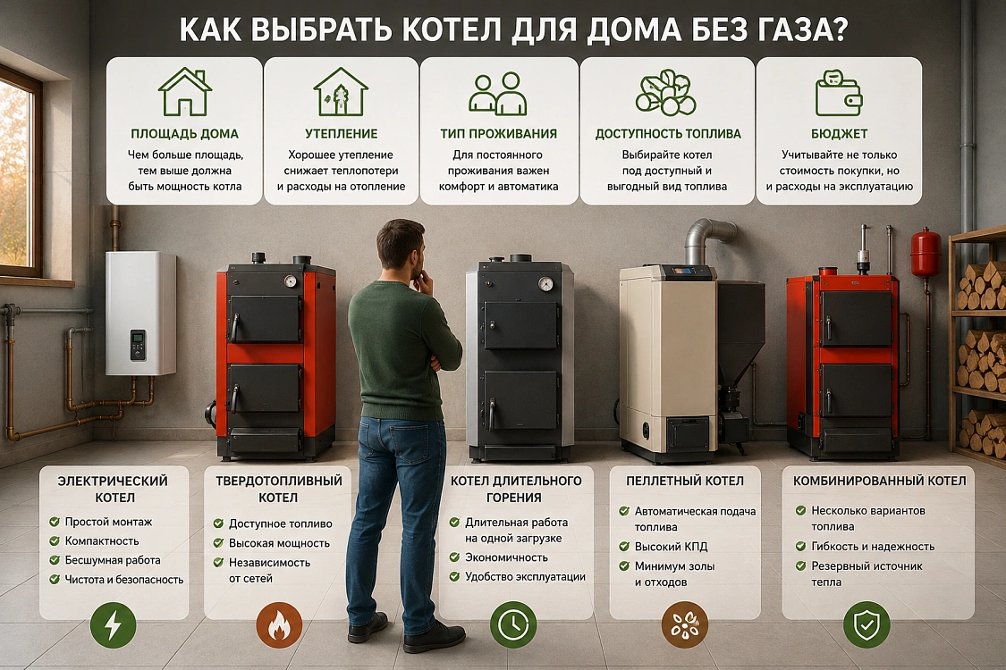 Какое отопление выбрать для частного дома без газа в Беларуси в 2026 году