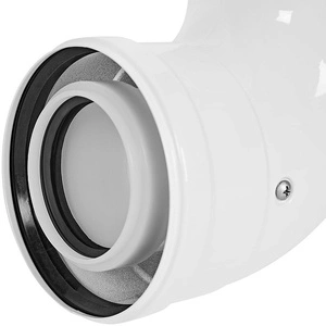 Отвод 90° STOUT конденсац. коакс. D60(п-м)/100(п-м) (SCR-8610-000090)