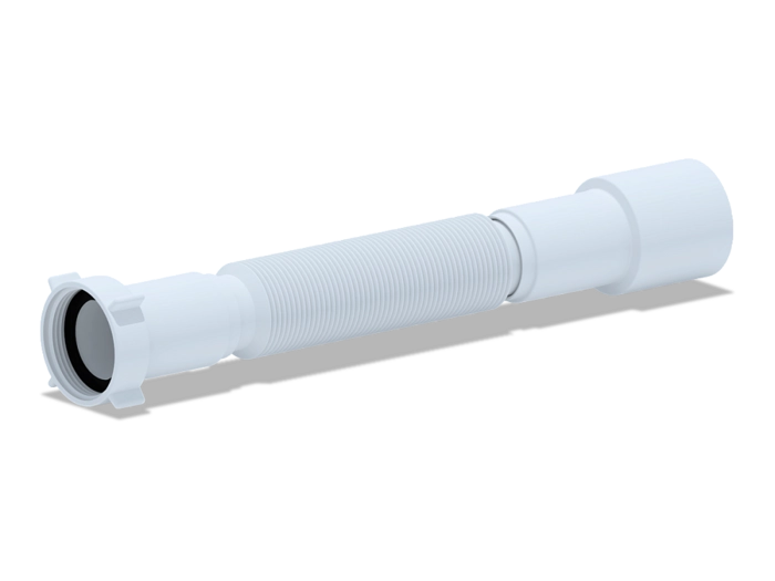 Гибкая труба АНИПласт K106 с гайкой 1 1/2 дюйма 40-50х366-776 мм (K106)
