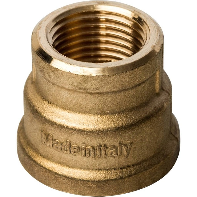 Муфта переходная ВВ STOUT ЛАТУНЬ (SFT-0005)