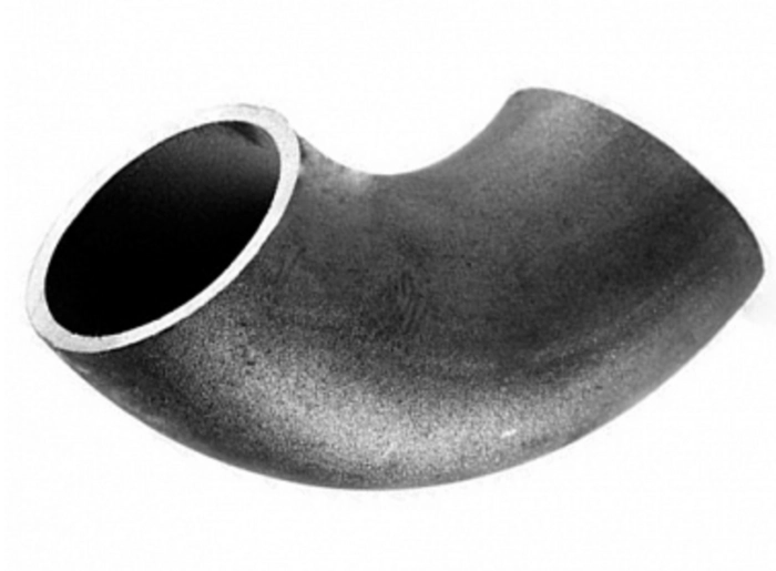 Отвод стальной гнутый короткий