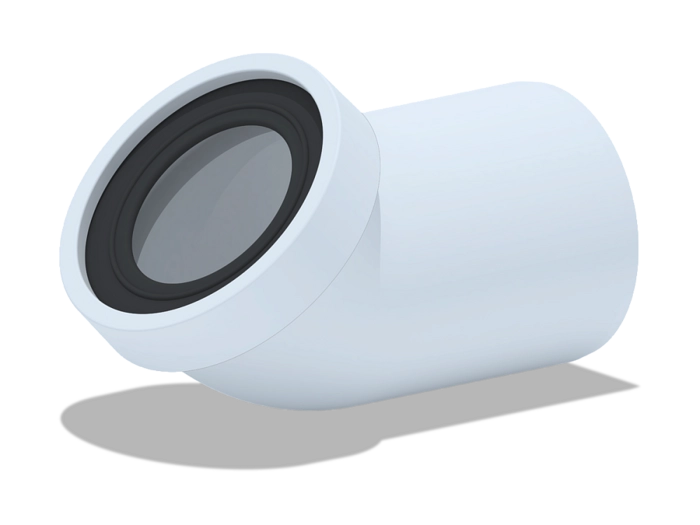 Труба фановая АНИПласт 110 мм 45 градусов (W4220)