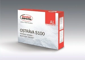 Алюминиевый радиатор Standard Hidravlika Ostrava S100 500