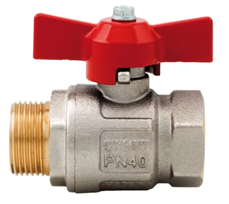 Кран шаровой ITAP ВР/НР с бабочкой (093)