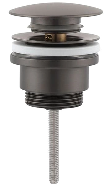 Донный клапан G 1 1/4ʺ VIEIR графит (VER26G)