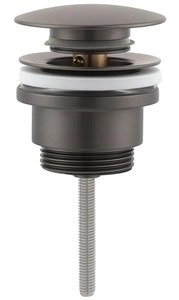 Донный клапан G 1 1/4ʺ VIEIR графит (VER26G)