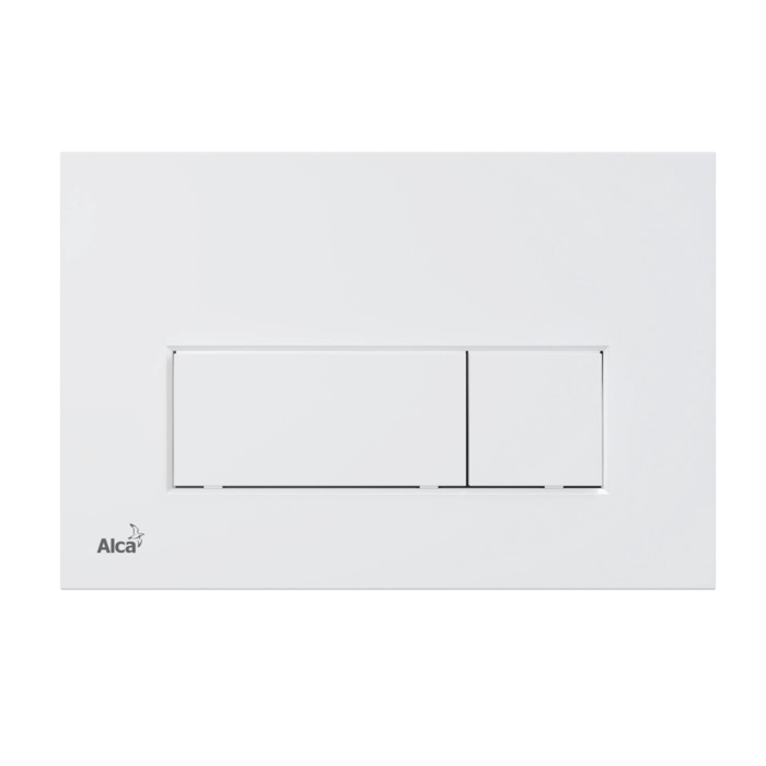 Кнопка управления для скрытых систем инсталляции, белый-мат Alcaplast M576 THIN