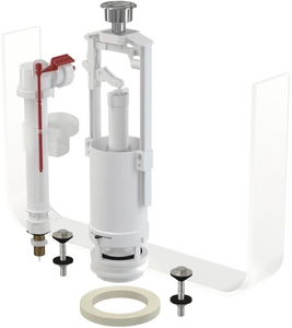 Выпускной комплект с двойной кнопкой, впускной механизм  AlcaPlast SA2000SK 3/8" CHROM