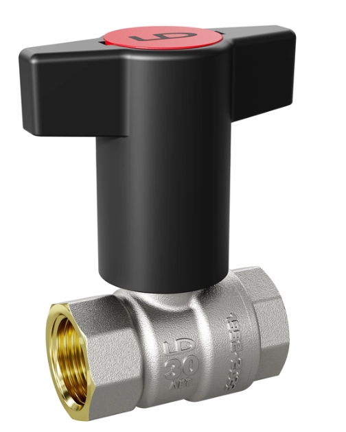 Кран шаровой вн/вн Т - ручка LD Pride (47.340)