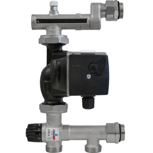 Насосно-смесительный узел Barberi с насосом Grundfos  UPSO 25-65   Kv=3,5    T = 20-55° C (27B040N4M3)