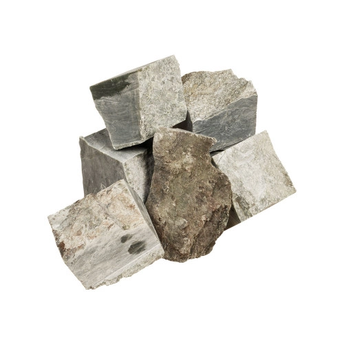 Камни Нефрит колото-пиленый (фракция 60-150мм) 10 кг