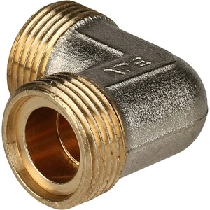 Угольник STOUT  90° для металлопластиковых труб винтовой (SFS-0003)