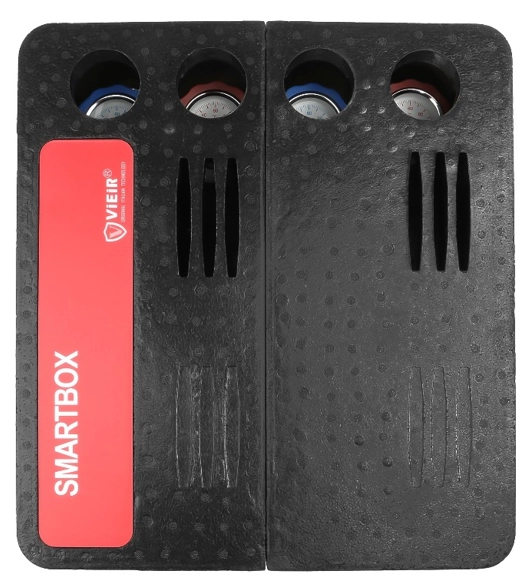 Распределительный коллектор в блочной теплоизоляции SMARTBOX для 2 насосных групп, 1"HP VIEIR (VR219-2)