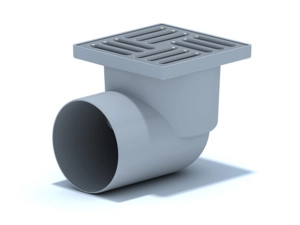 Трап для душа АНИПласт TA1112 горизонтальный нерегулируемый с выпуском 110 мм и решеткой из нержавеющей стали 150х150 мм (TA1112)