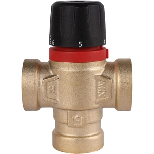 Термостатический смесительный клапан ROMMER 3/4" ВР 20-43°С KV 1,6 (RVM-0111-164320)