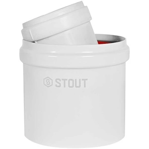 Адаптер подключения STOUT к котлу конденсац. D60(м)/100(м) (SCR-8610-000001)