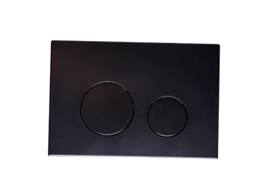 Клавиша смыва АНИПласт WP1333 для инсталляции матовая черная круглая (WP1333)