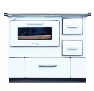 Печь-камин MBS 7 New Line R белая с крышкой