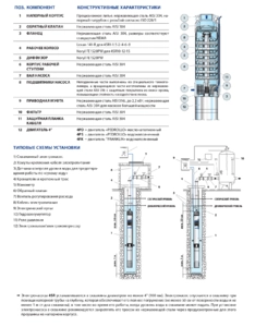 Глубинный насос для воды Pedrollo 4SR2m/17 F-PD с QEM 150