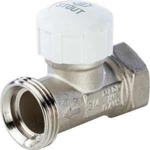 Клапан STOUT термостатический, прямой 3/4" (SVT-0003-000020)