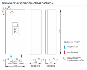 Электрический котел Kospel EKCO M3