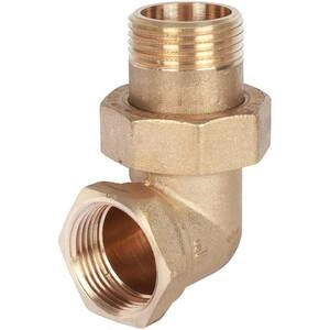 Сгон угловой разъемный STOUT Латунь (SFT-0056)