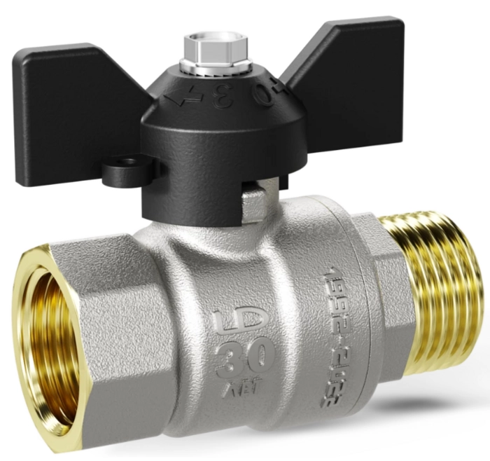 Кран шаровой LD Pride 47.302 В-Н.Б