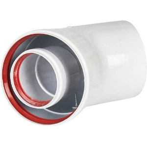 Отвод 45° традиционный коаксиальный ROMMER D60(п-м)/100(п-м) (RCA-6010-000045)
