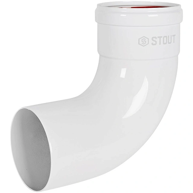 Отвод 90° традиц. D80(п-м) STOUT (SCR-0080-000090)