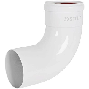 Отвод 90° традиц. D80(п-м) STOUT (SCR-0080-000090)