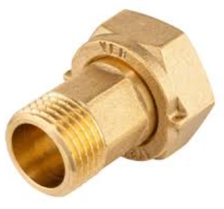 Американка с обратным клапаном для счетчика воды 1/2''Mx3/4''F VIEIR (VR28-34FM)