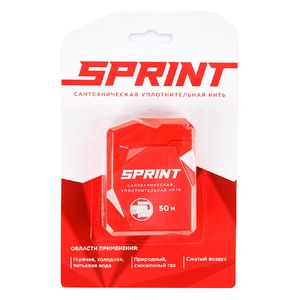 (61011) Уплотнительная нить Sprint 50м бокс, блистер