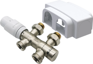 Универсальный комплект для нижнего подключения, белый G1/2" VIEIR (VR345-F)