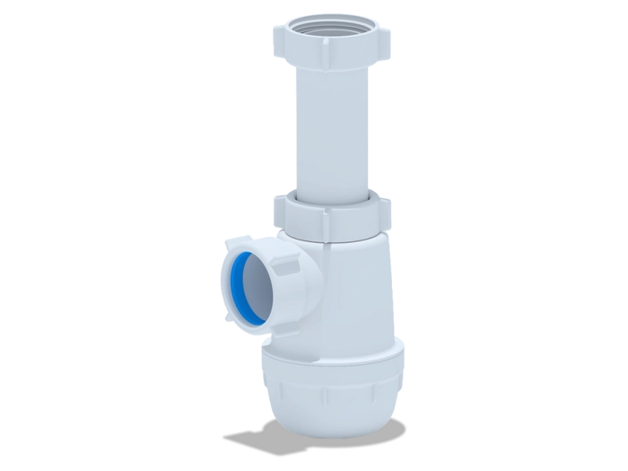 Сифон для мойки АНИПласт Грот A0120 1 1/2 дюйма 40 мм без выпуска (A0120)