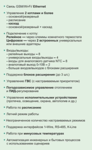 Автоматический регулятор системы отопления ZONT H2000+ PRO V2