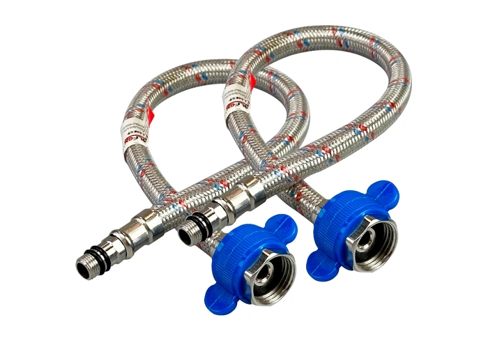 Гибкая подводка для смесителей с полимерным покрытием VALFEX М10 х 1/2"